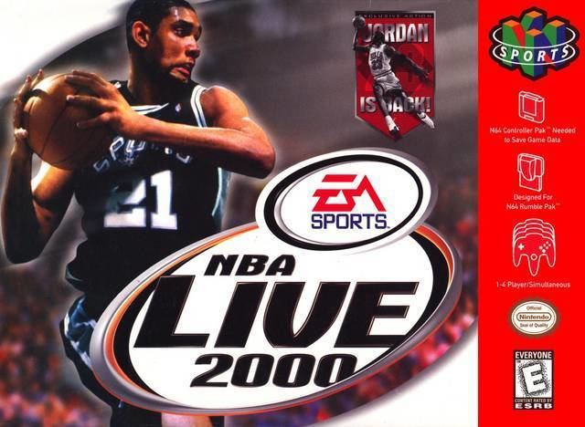 NBA Live 2000 NBA Live 2000 Box Shot for Nintendo 64 GameFAQs