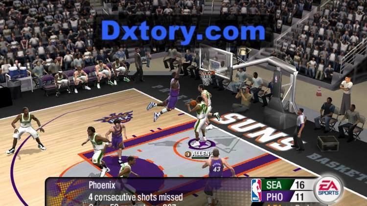 NBA Live 2005 Nba live 2005 gameplay Phoenix Suns vs Seattle Supersonics YouTube