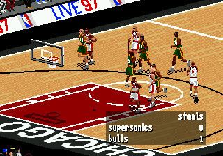 NBA Live 97 NBA Live 97 USA Europe ROM lt Genesis ROMs Emuparadise