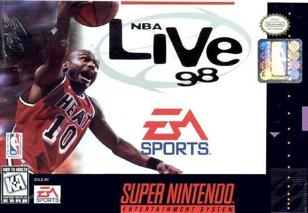 NBA Live 98 NBA Live 98 Box Shot for Super Nintendo GameFAQs