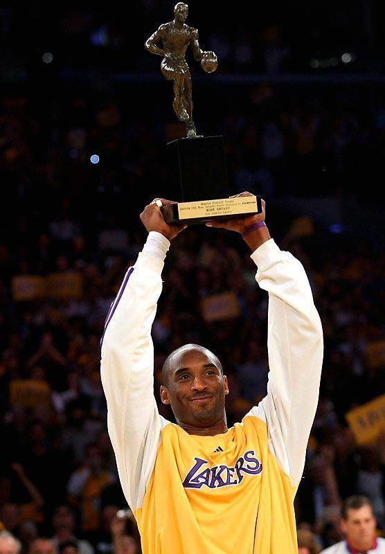 NBA Most Valuable Player Award Kobe Bryant los Angeles Lakers NBA Most Valuable Player MVP Award