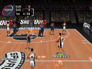 NBA ShootOut Play NBA ShootOut 2004 Sony PlayStation online Play retro games