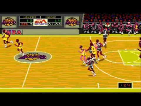 NBA Showdown (video game) NBA Showdown 3994 USA Beta ROM lt Genesis ROMs Emuparadise