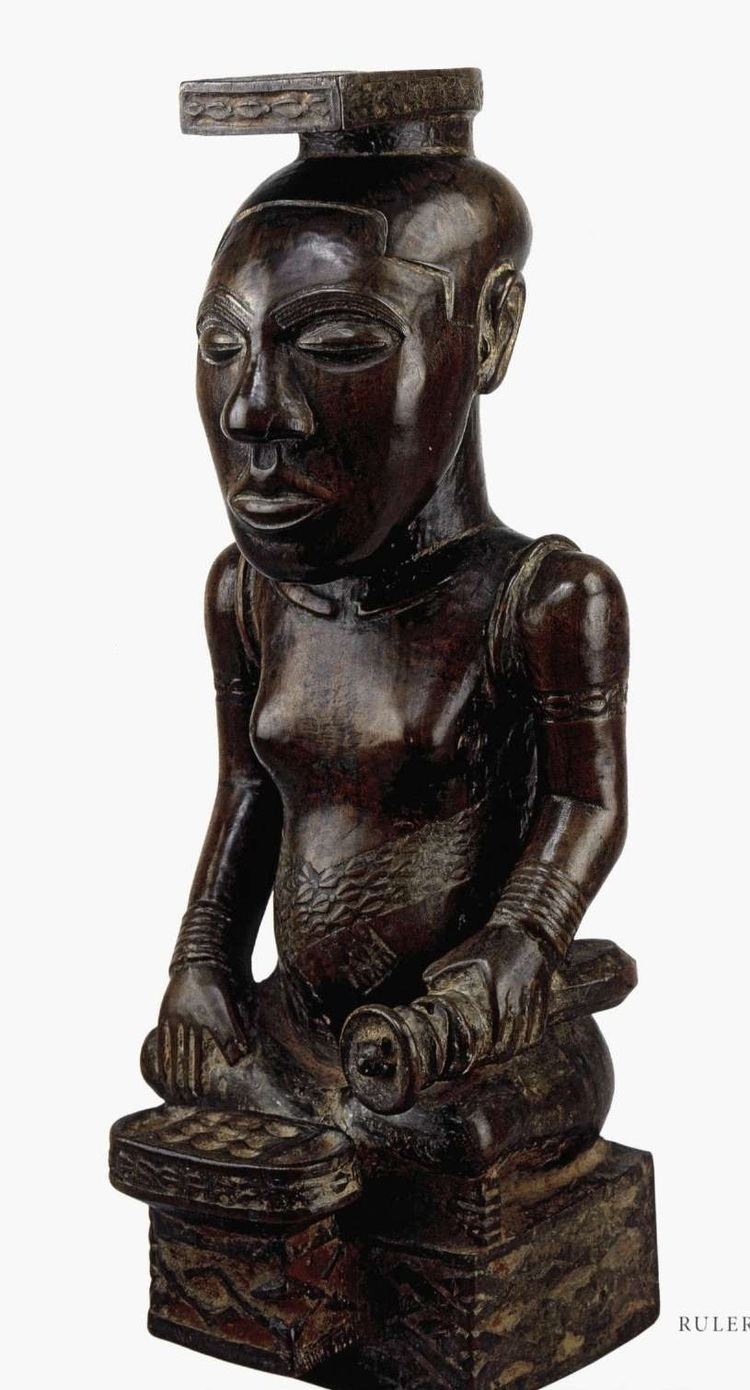 Ndop (Kuba) Ndop wooden carving of King Shyaam aMbul aNgoong