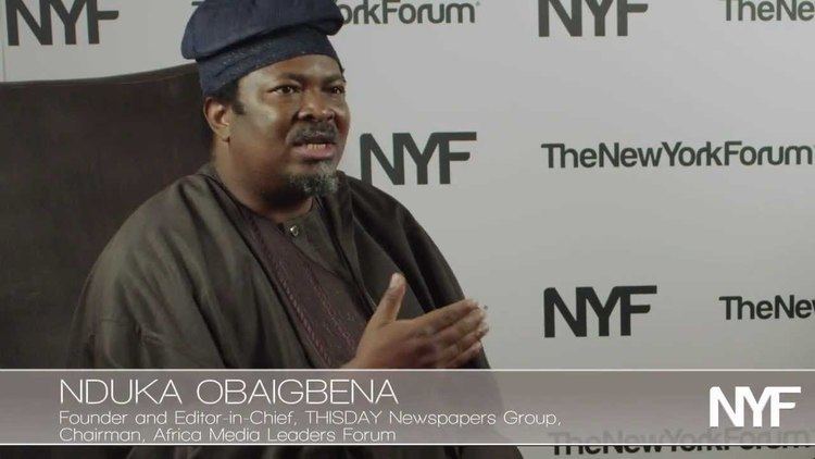 Nduka Obaigbena Nduka Obaigbena NY Forum 2011 Interview YouTube