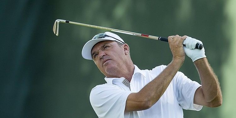 Neal Lancaster GOLFWEEK Champions Tour golfer Neal Lancaster breaks