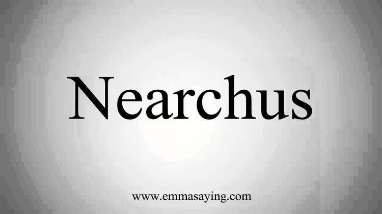 Nearchus How to Pronounce Nearchus YouTube
