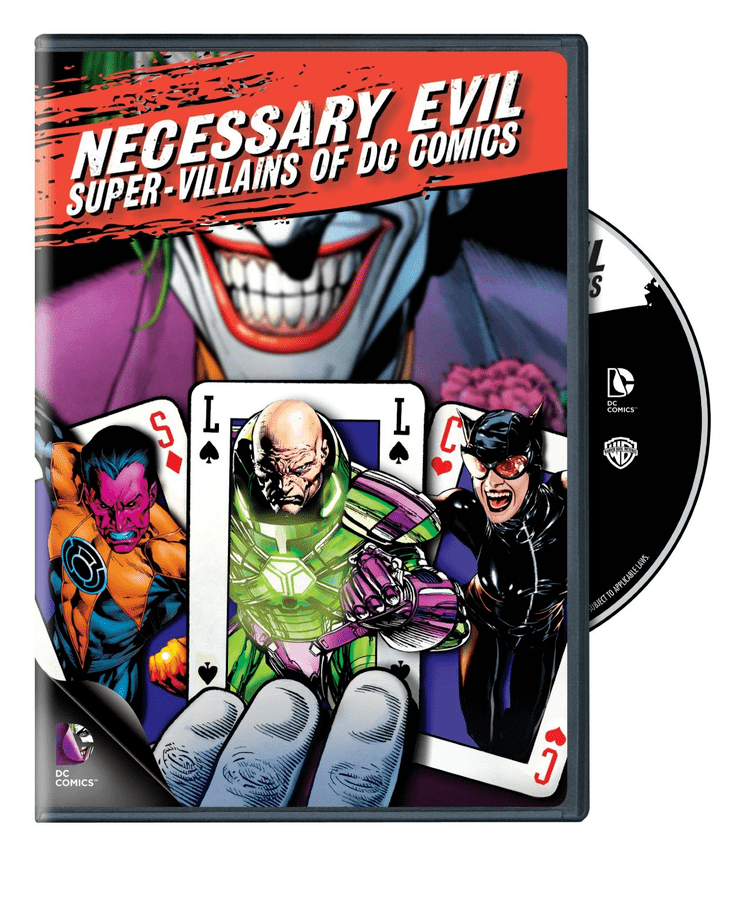 Necessary Evil: Super-Villains of DC Comics The Hitless Wonder Movie Blog NECESSARY EVIL SUPERVILLAINS OF DC