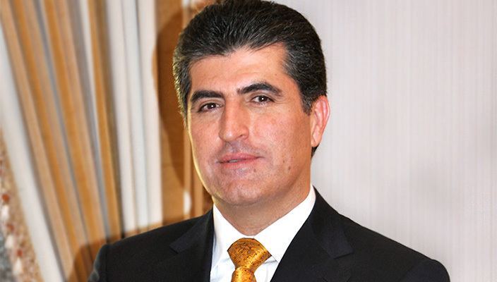 Nechervan Barzani cabinetgovkrdgrafikuploaded2014PMBarzanipr