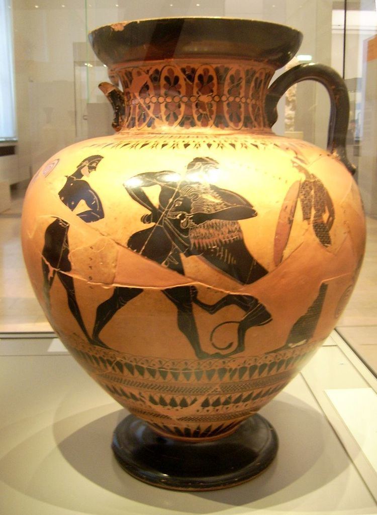 Neck Amphora by Exekias (Berlin F 1720)