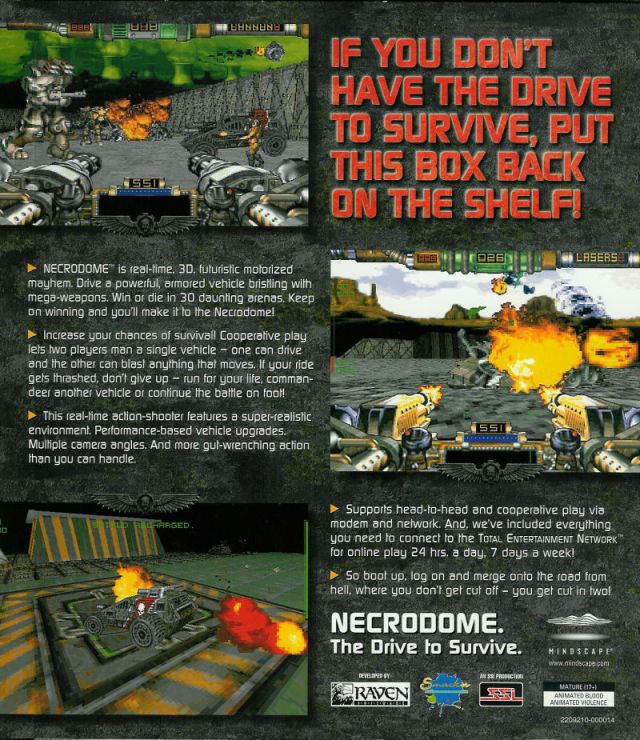 Necrodome Necrodome Box Shot for PC GameFAQs