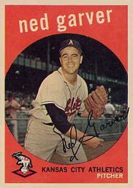 Ned Garver 1959 Topps Ned Garver 245 Baseball Card Value Price Guide