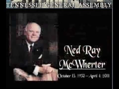 Ned McWherter Gov Ned McWherter Resolution in TN House YouTube