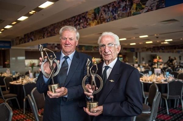 Ned Wheeler Legends Ned Wheeler and Brian Smyth receive Lifetime Achievement