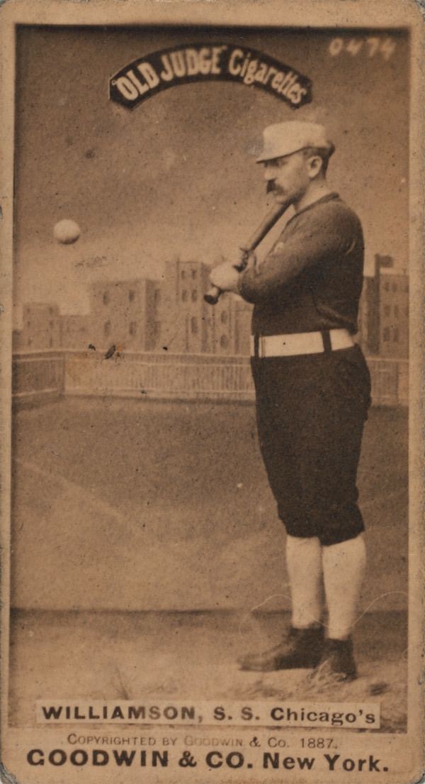 Ned Williamson Baseball History 19th Century Baseball Image Ned Williamson