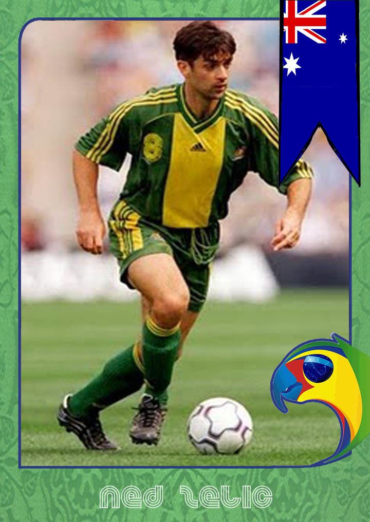 Ned Zelić World Cup Legends Australia and Ned Zeli Back Page Football