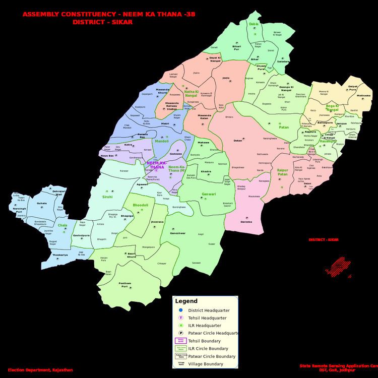 Neem Ka Thana (Rajasthan Assembly constituency)