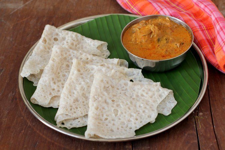 Neer dosa Neer Dosa Recipe How to make Neer Dosa with chicken curry