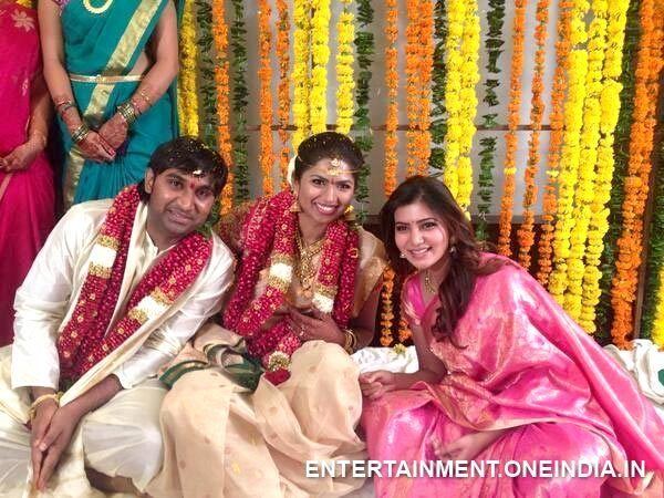 Neeraja Kona Photos Samantha At Neeraja Kona Ajay39s Wedding Ceremony