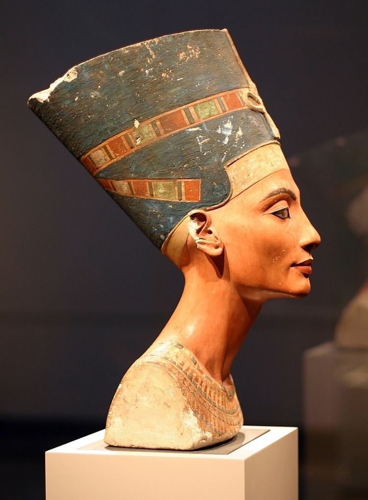 Nefertiti Nefertiti in the Flak Tower clivejamescom