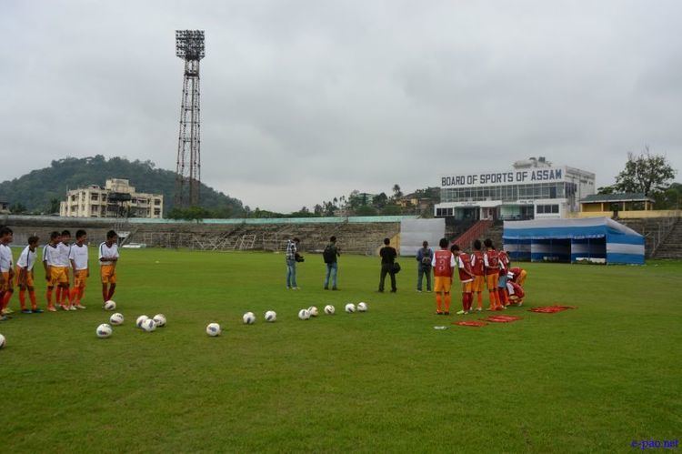 Nehru Stadium, Guwahati BMSC conducted conditional coaching camp with Richard Alderson at