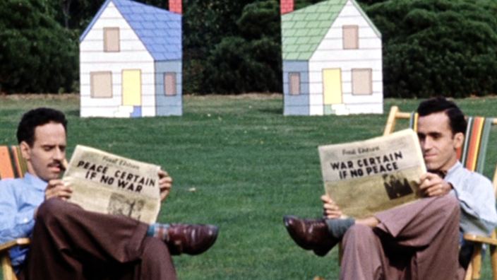 Neighbours (1952 film) Neighbours and Norman McLaren Droste Effect Mag