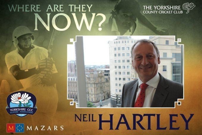 Neil Hartley Where are they now Neil Hartley News Yorkshire County Cricket Club