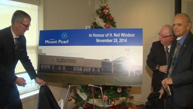 Neil Windsor Mount Pearl renames depot H Neil Windsor Municipal Building