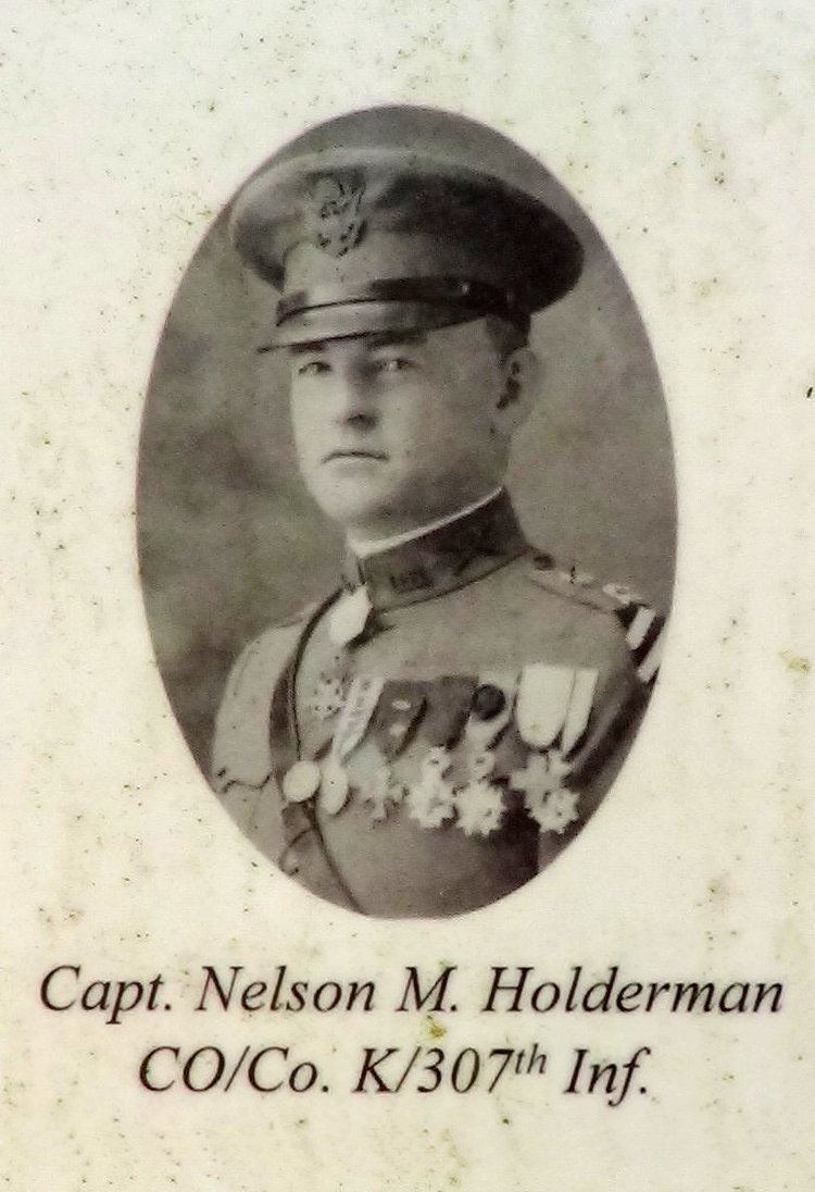 Nelson M. Holderman Captain Nelson M Holderman Medal of Honor World War I Hero