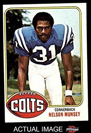 Nelson Munsey Amazoncom 1976 Topps 153 Nelson Munsey Baltimore Colts Football