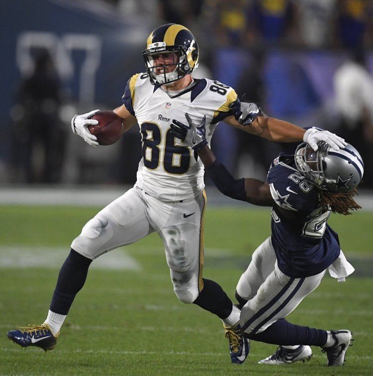 Nelson Spruce Westake High graduate Nelson Spruce grabs spotlight at end of Rams