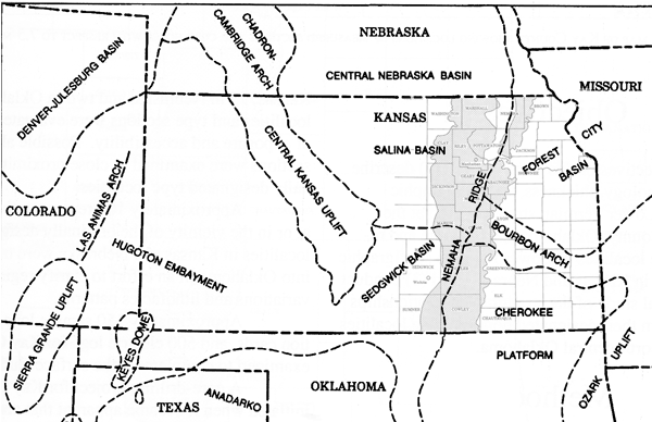 Nemaha Ridge KGSBulletin 257The Permian System in KansasSubdivisions