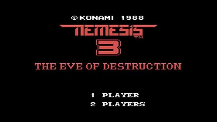 Nemesis 3: The Eve of Destruction 06 Fighter Blood Boss Nemesis 3 The Eve of Destruction MSX