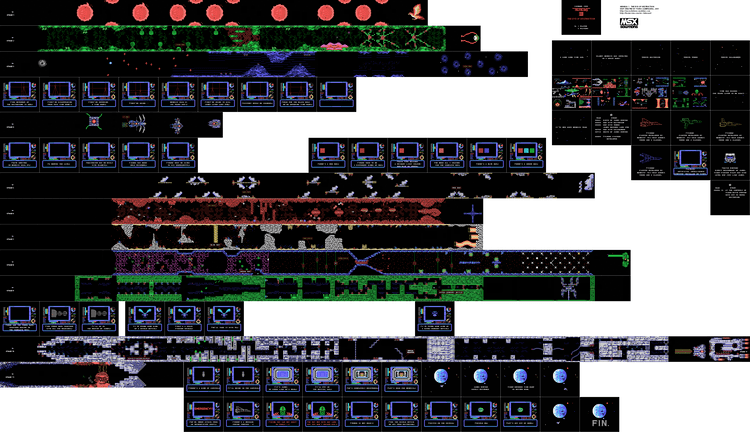 Nemesis 3: The Eve of Destruction Nemesis 3 The Eve of Destruction 1988 MSX MSX2 Konami