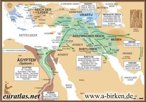 Neo-Assyrian Empire Altorient 7th Century BC