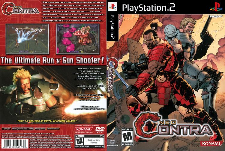 Neo Contra Neo Contra Cover Download Sony Playstation 2 Covers The Iso Zone