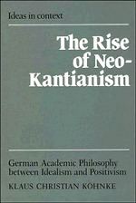 Neo-Kantianism httpss9postimgorg3uwecz42n9780521373364gif