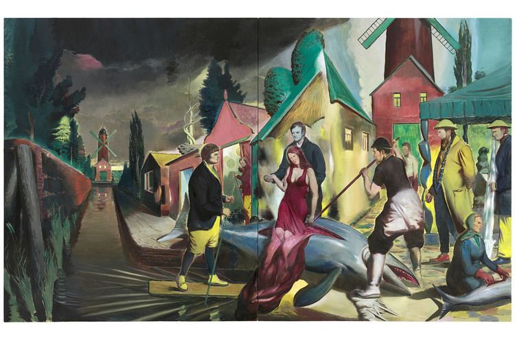 Neo Rauch Neo Rauch Exhibition Opens at David Zwirner Gallery WSJ