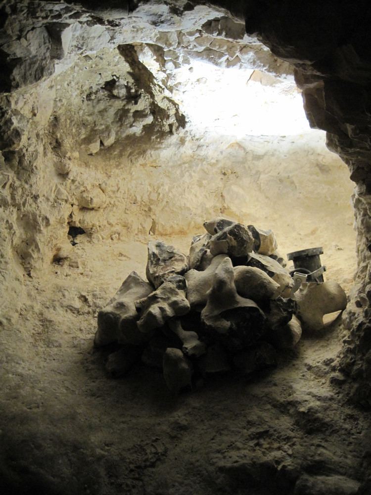 Neolithic flint mines of Spiennes FileMinires nolithiques de silex Spiennes 2jpg Wikimedia