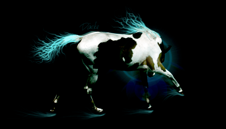 Neon Horse Neon Horse by daeke0 on DeviantArt