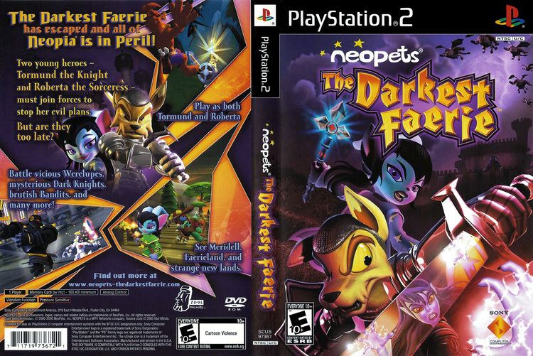 Neopets: The Darkest Faerie Neopets The Darkest Faerie Cover Download Sony Playstation 2
