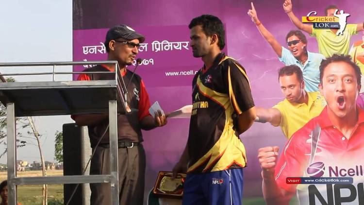 Nepal Premier League Binod Bhandari Captain of Sagarmatha Legends after 1st win Ncell