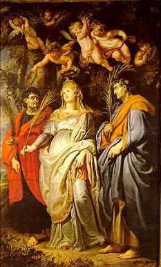 Nereus, Achilleus, Domitilla, and Pancras