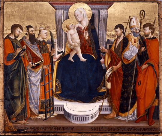 Neri di Bicci Madonna and Child with Saints