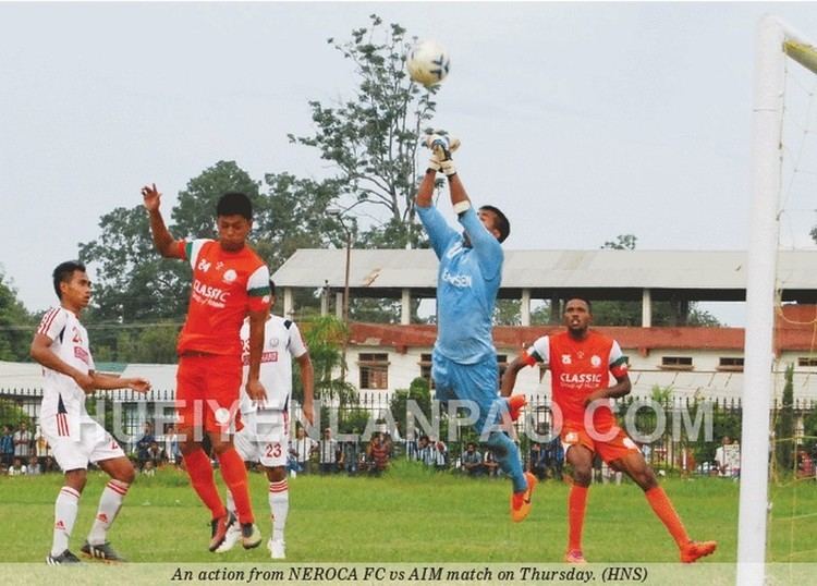 NEROCA F.C. 10th Manipur State Football League 2015 NEROCA FC NISA move ahead