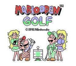 NES Open Tournament Golf NES Open Tournament Golf