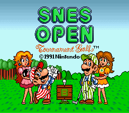 NES Open Tournament Golf SNES Open Tournament Golf Super Mario Boards the Mario forum