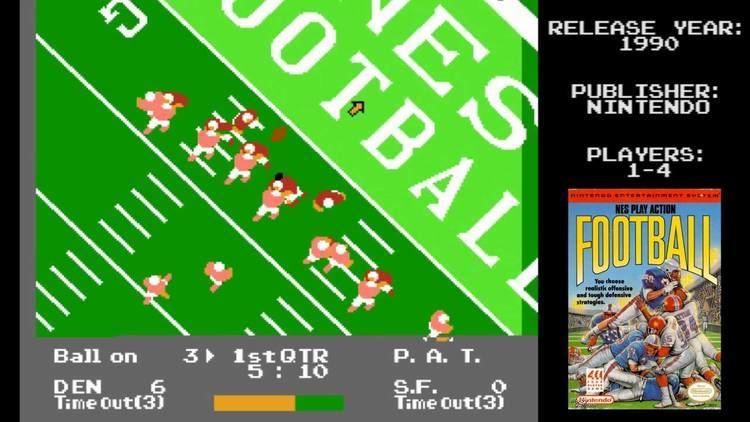 NES Play Action Football Retro Sports NES Play Action Football NES YouTube