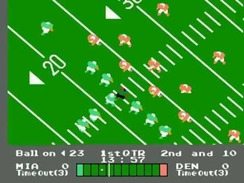 NES Play Action Football Nintendo Entertainment System NES Play Action Football USA YouTube
