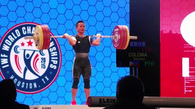 Nestor Colonia Nestor Colonia lifts 158 kg in the clean and jerk YouTube